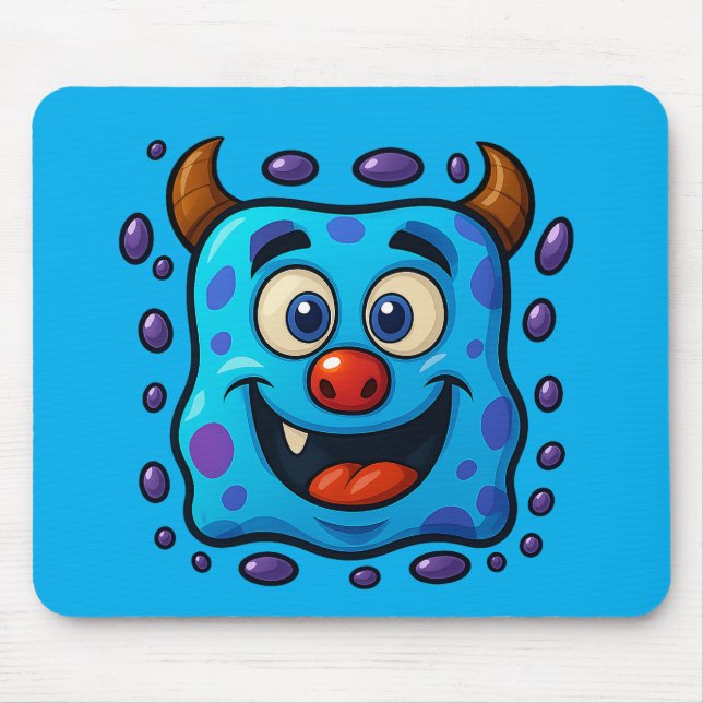 Blue Monster Mousepad (Frente)