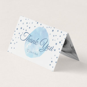 Blue Moon Stars Livros Cartões de agradecimentos C
