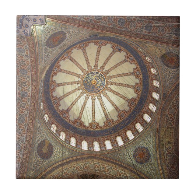 Blue Mosque Interior Istambul, Turquia (Frente)