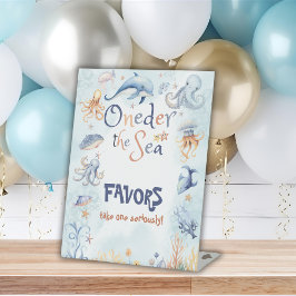 Blue Oneder the sea 1st birthday Favors