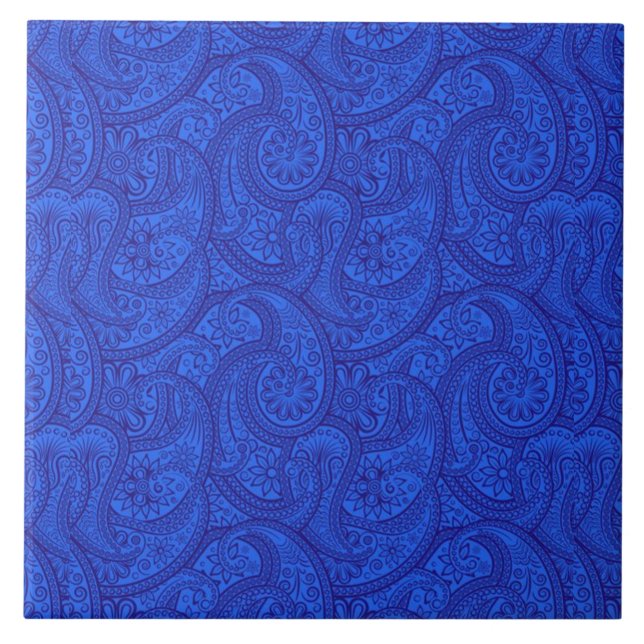 Blue Paisley (Frente)