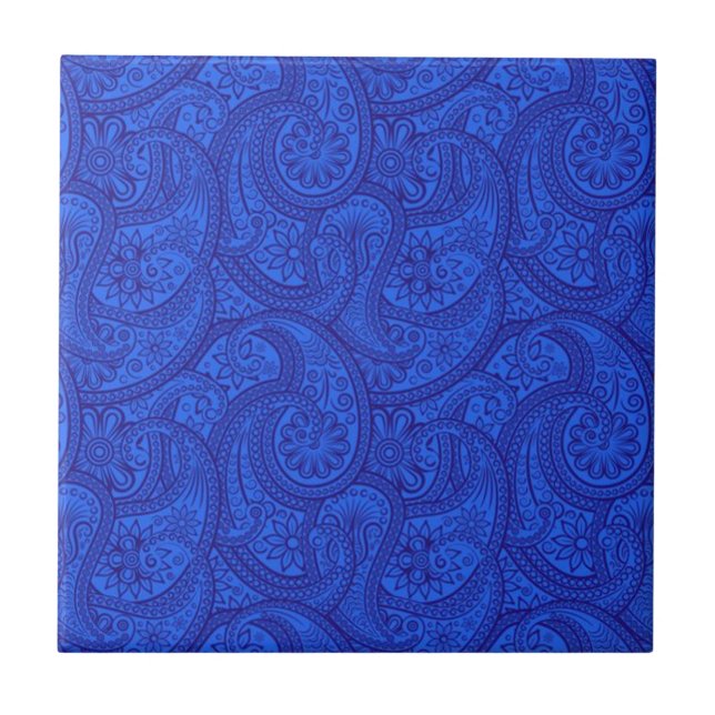 Blue Paisley (Frente)