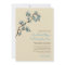 Blue Peach Blossoms Sakura Convite de casamento as