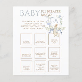 Blue Peter o Rabbit Baby Ice Breaker Bingo