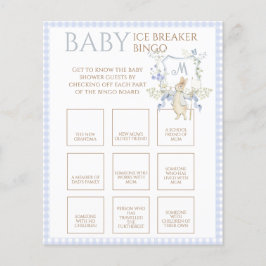 Blue Peter o Rabbit Baby Ice Breaker Bingo