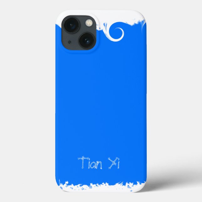 Blue Professional Elegant Modern (Verso)