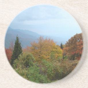 Blue Ridge Mountains na porta copos da queda