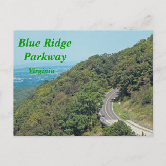 Blue Ridge Parkway - cartão postal