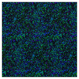 Blue Splatter - Tecido de linho natural