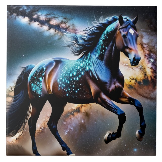 Blue Stars Galaxy Horse (Frente)