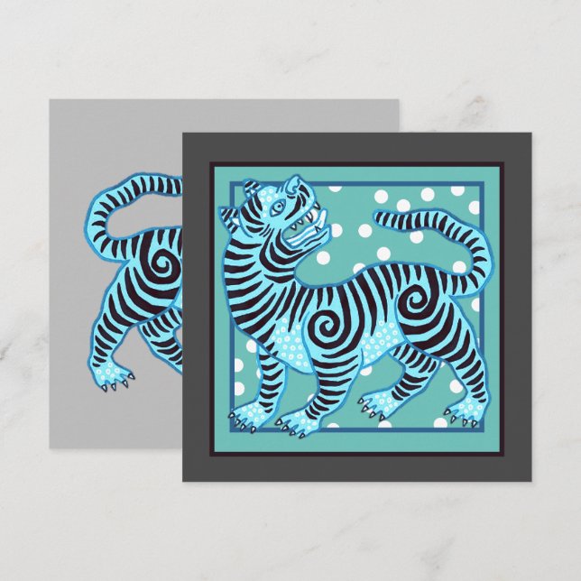 Blue Thai Tiger (Frente/Verso)