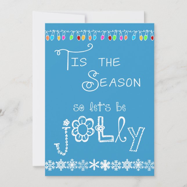 Blue Tis é o convite para o festival de festas de  (Frente)