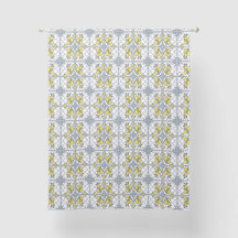 Blue Watercolor French Country Lemon