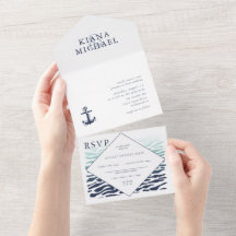 Blue Wave Anchor Wedding ID836