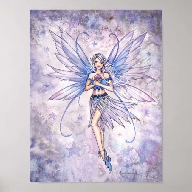 Blue Whisper Fairy Poster (Frente)