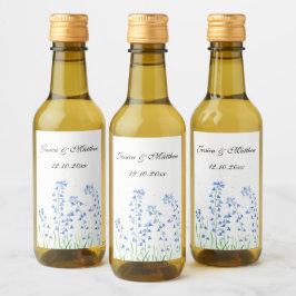 Bluebells Blue floral Watercolor Casamento