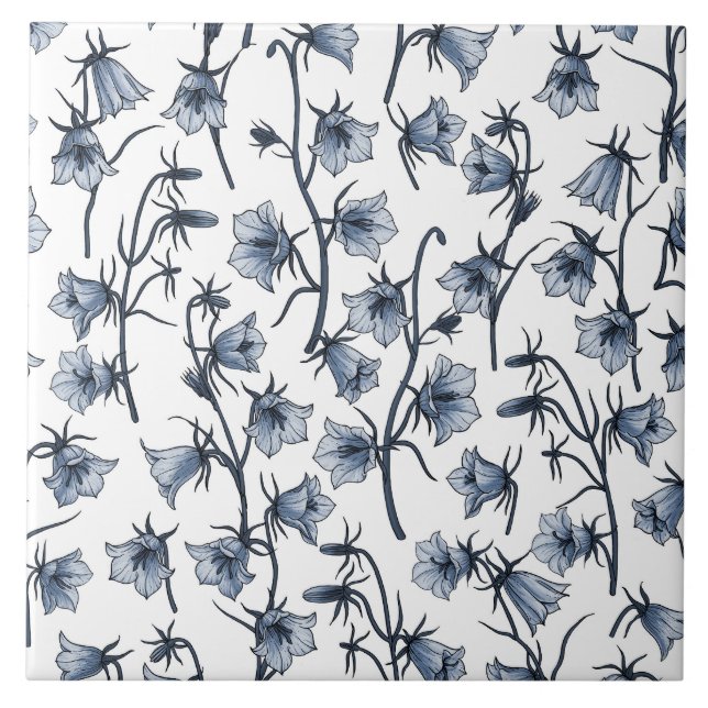 Bluebells, Harebeldes, Flores (Frente)