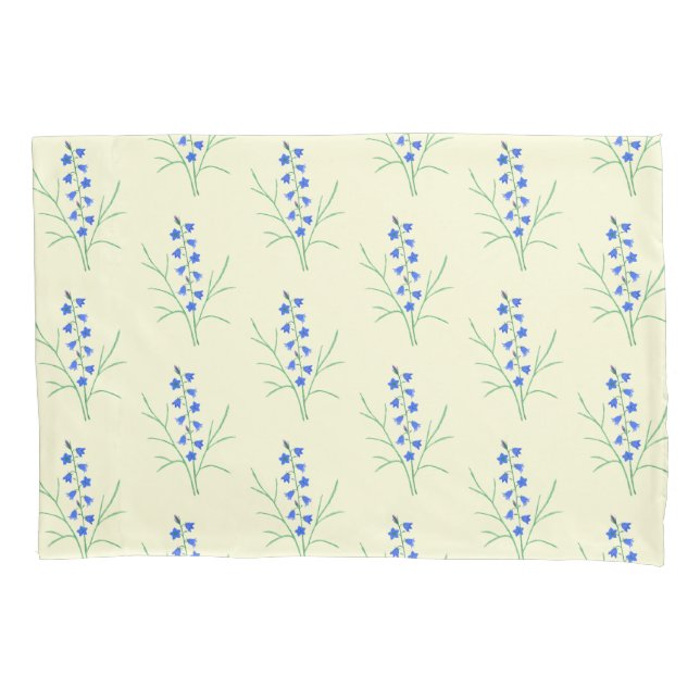 Bluebells Travesseiro Pale Amarelo Pad (Frente)