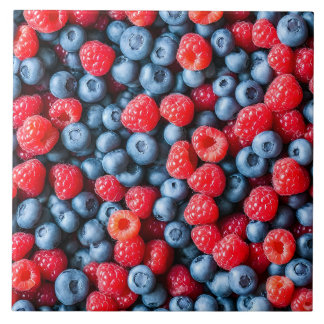 Blueberries and Raspberries