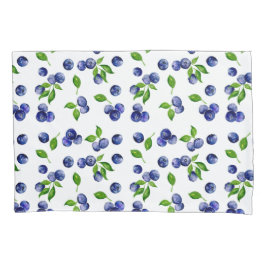 Blueberries Pattern Watercolor Vintage Cute Berry