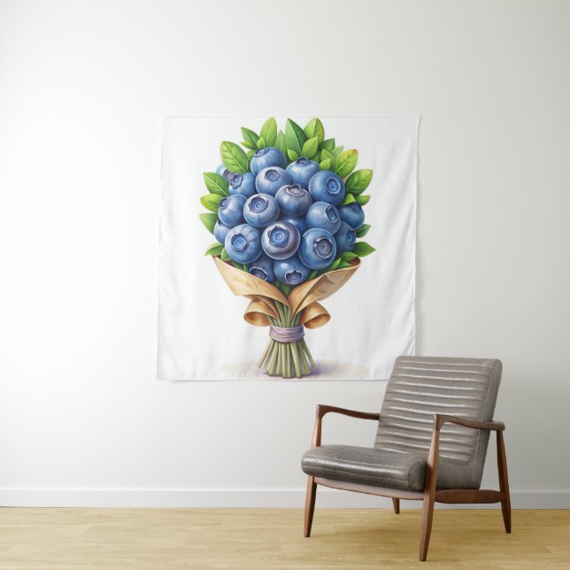 Blueberry Bliss - Tapeçaria do Buquê de Berry Juic (In Situ)