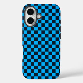 Blueberry checkered pattern