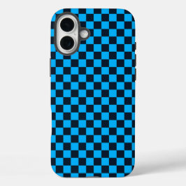 Blueberry checkered pattern