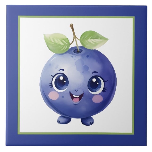 blueberry de fruta de artesanato (Frente)