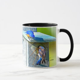 Bluebird 020 que aninha a caneca do clássico de 11