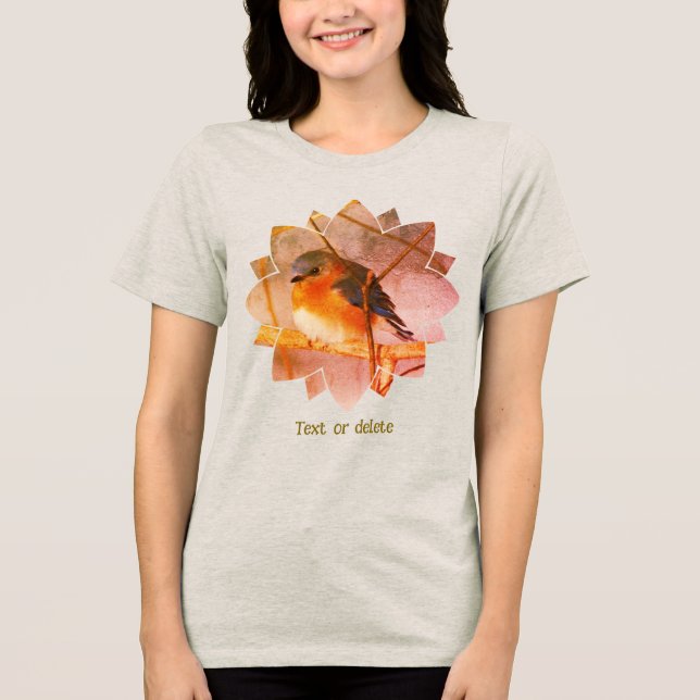 Bluebird Nature Art Personalized  (Frente)