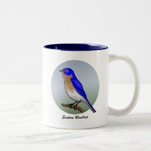 Bluebird oriental rev.2.0 Mousepads e canecas