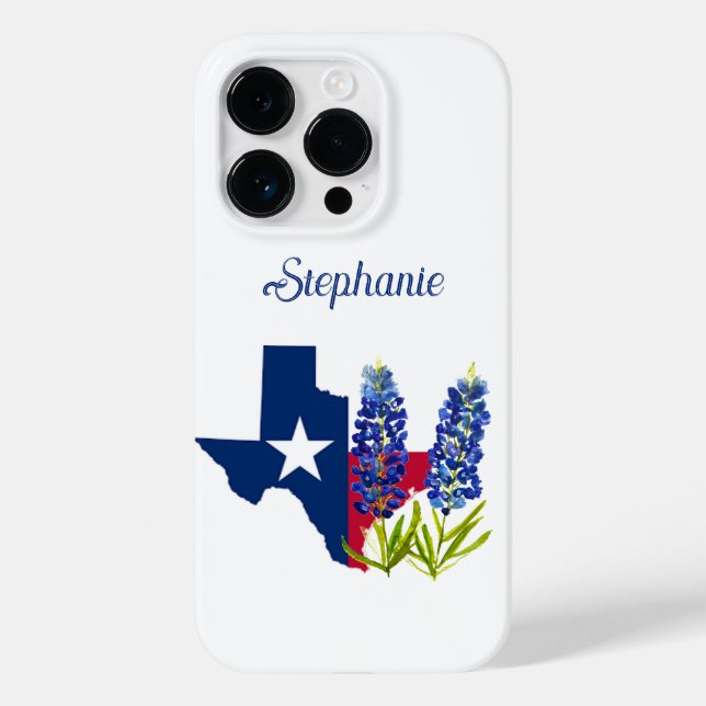 Bluebonnets Texas Fllower Floral Texan Gorgeth (Verso)