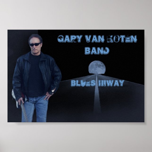 Blues Hiway Poster (Frente)