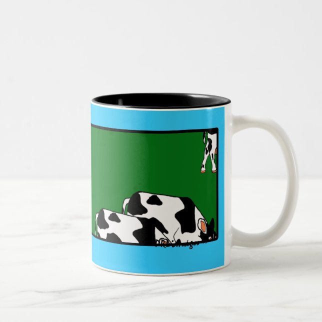 BlueSkyCows com caneca dos joaninhas (Direita)