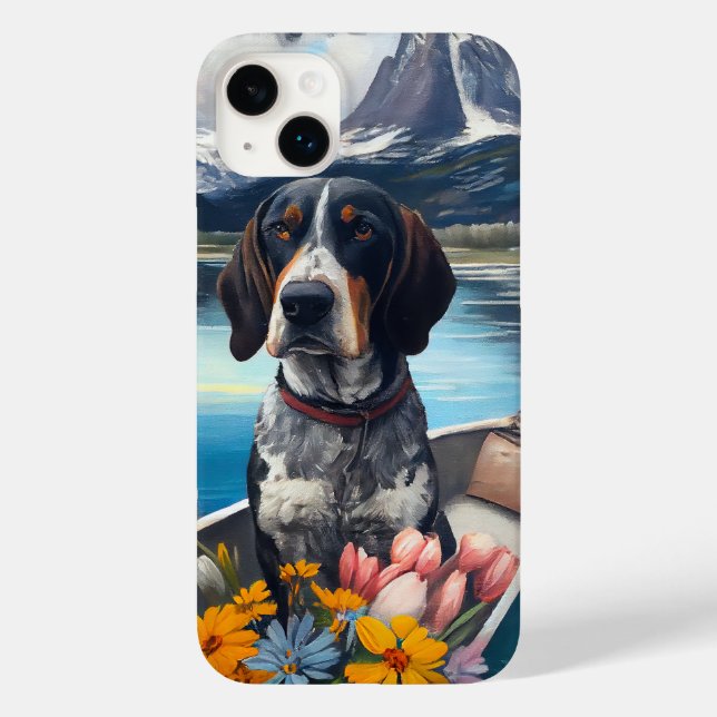 Bluetick Coonhound em uma Canoa: Uma Aventura Cêni (Verso)