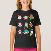 Blusa camiseta feminina de Natal