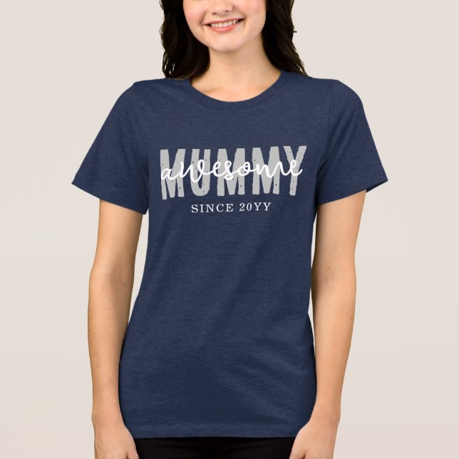 Blusa Cropped Azul Marinho Chic Ano Personalizado  (Frente)
