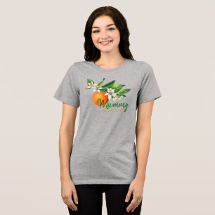 Blusa Cropped Cinza para Chás de Bebê Mamãe Citrus