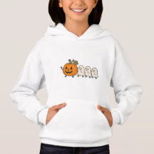 Blusa de Criança com Capuz Desfile de Fantasmas Fo