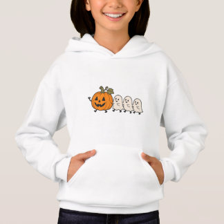 Blusa de Criança com Capuz Desfile de Fantasmas Fo