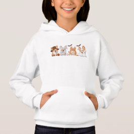 Blusa de Halloween Fofa para Crianças com Esquilo