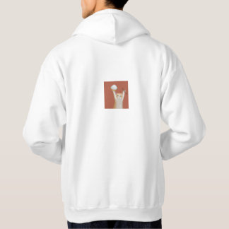 Blusa de Moletom com Estampa de Gato Branco Divert