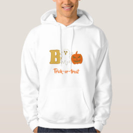 Blusa de Moletom Masculina Boo Halloween