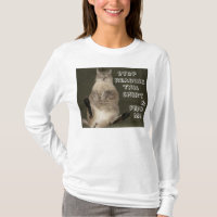 Blusa Feminina de Moletom "PARE DE LER CAMISA E ME