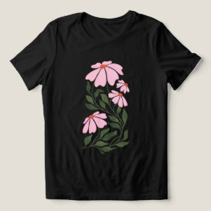 Blusa Feminina Floração Abstrata Blossom Grace