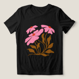 Blusa Feminina Rosewood Bloom Floral Abstrato Mang
