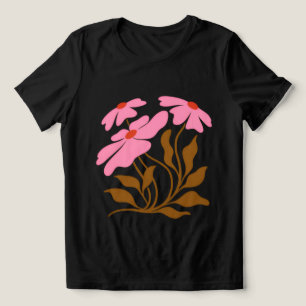 Blusa Feminina Rosewood Bloom Floral Abstrato Mang