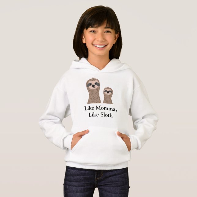 Blusas de moletom de presente de preguiças para me (Frente Completa)