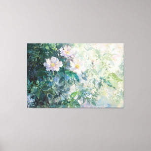 *~* Blush Beach Rosas TV2 Stretch Canvas Print