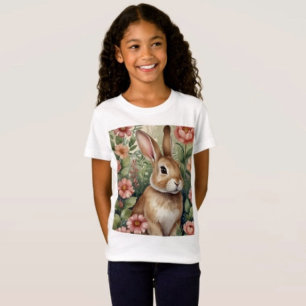 Blush Blooms e Bunny Dreams Camiseta Infantil 